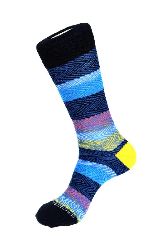 Wave Stripe Sock