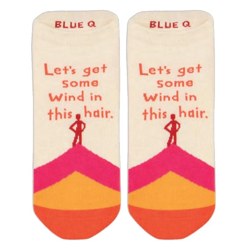 Wind In Hair Ankle Sneaker Socks