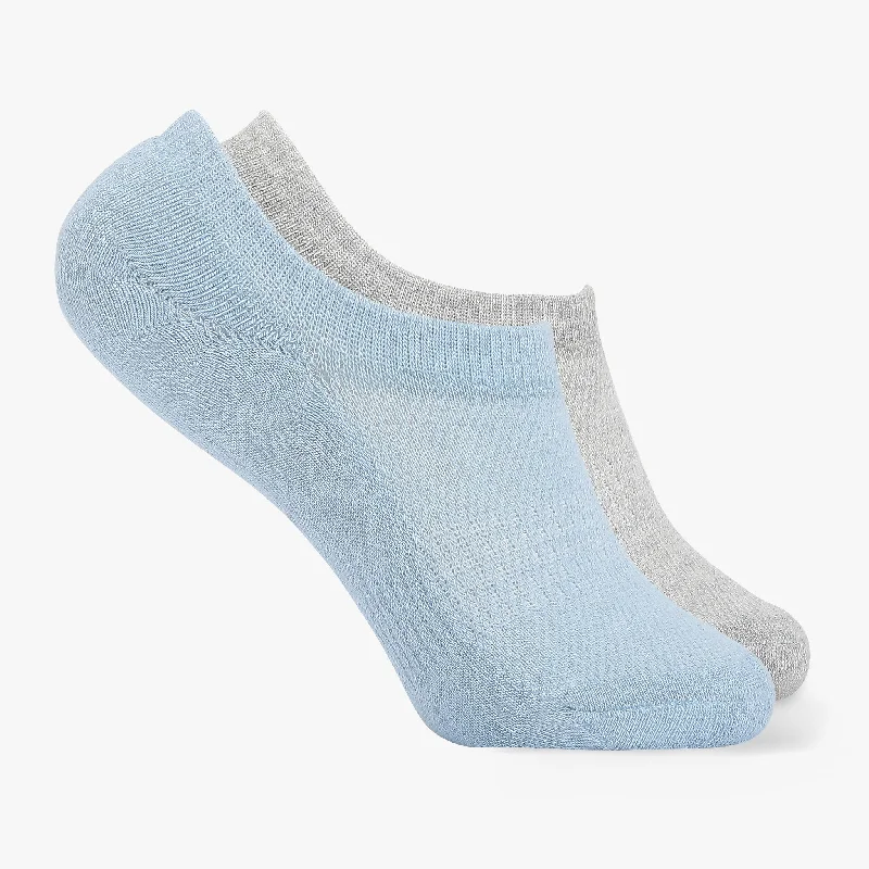 Women Cotton Solid Socks (Pack of 2)