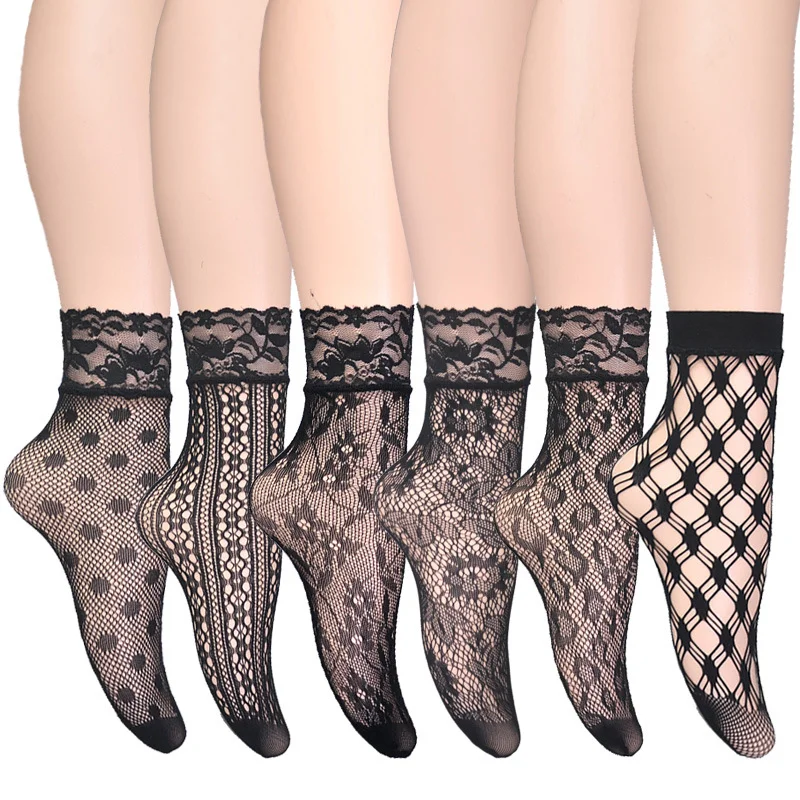 Women Invisible Socks- 6 Pairs