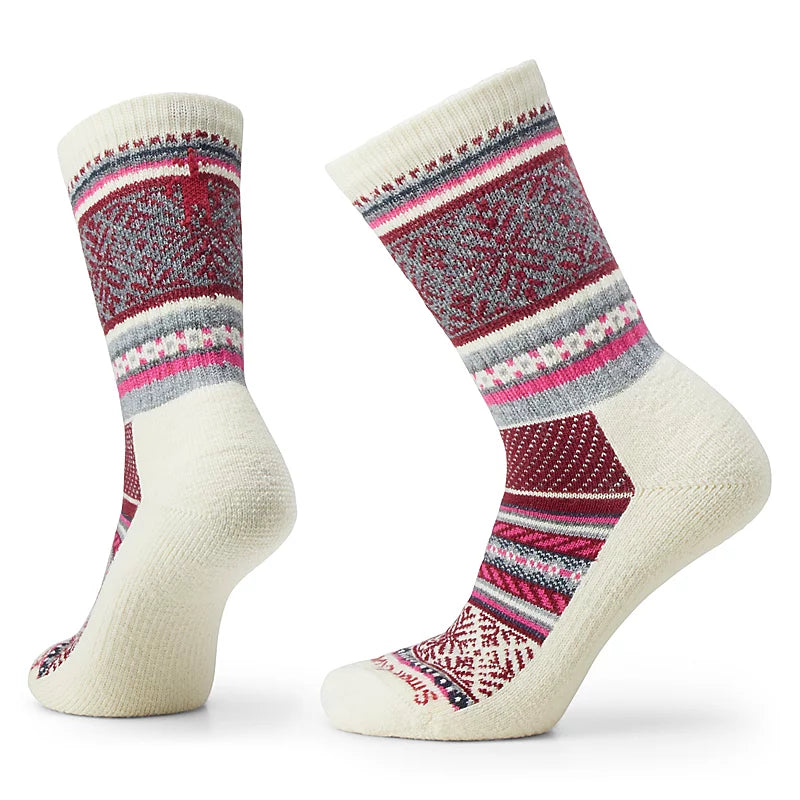 WOMEN'S EVERYDAY FAIR ISLE SWEATER CREW SOCKS