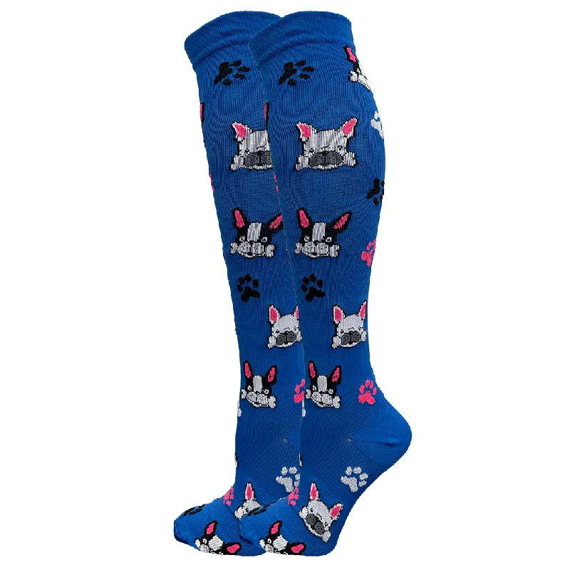 Frenchie Compression Socks