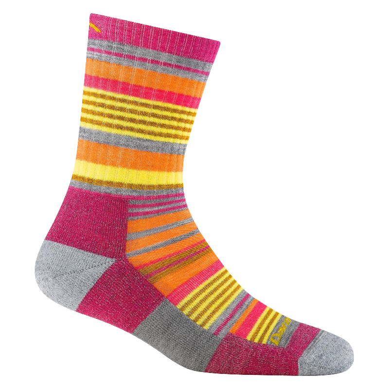 Women's Sierra Stripe Micro Crew  Lightweight Hiking Sock-Last Chance