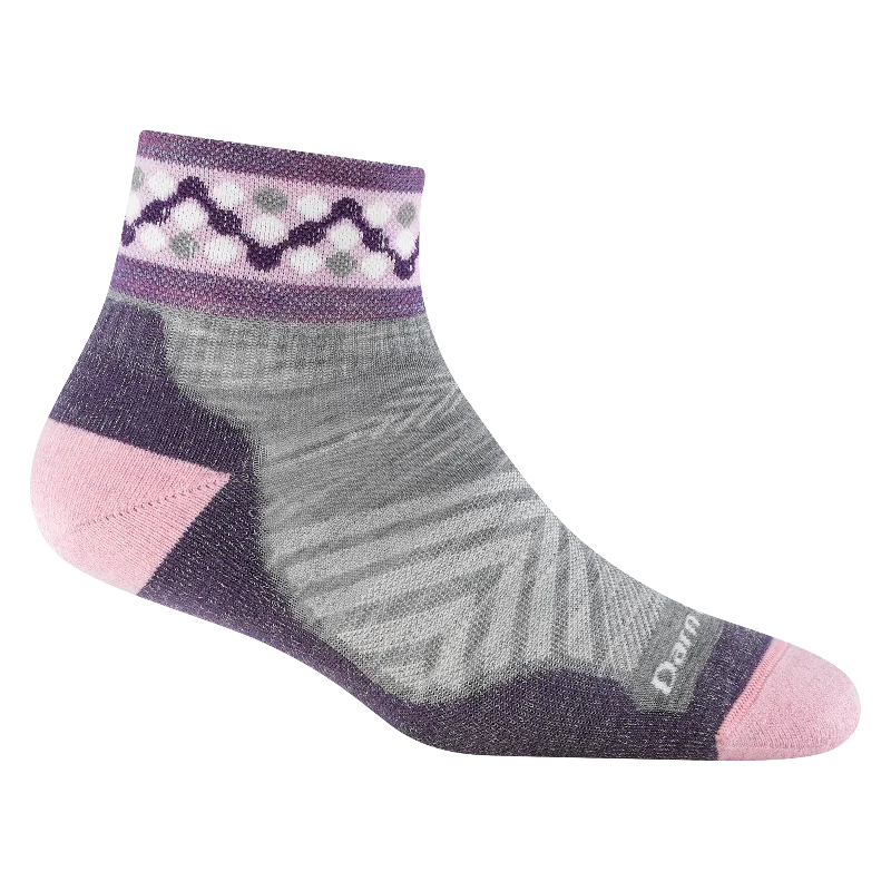 Women's Throwback Quarter  Ultra-Lightweight Running Sock-Last Chance