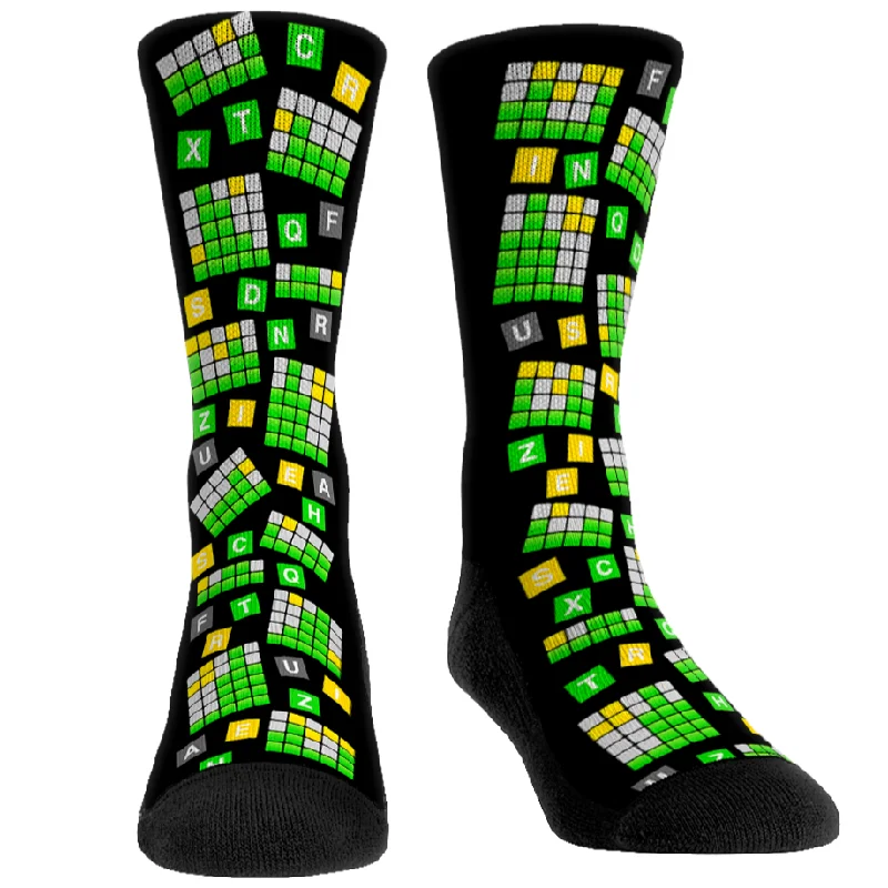 Word Game Women's Crew Socks