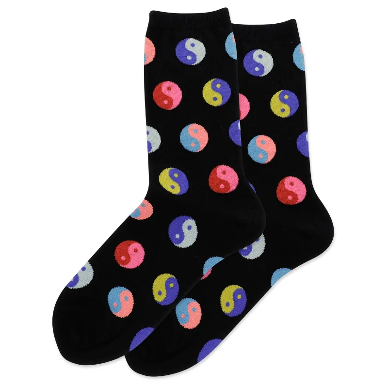 Yin Yang Women's Crew Socks