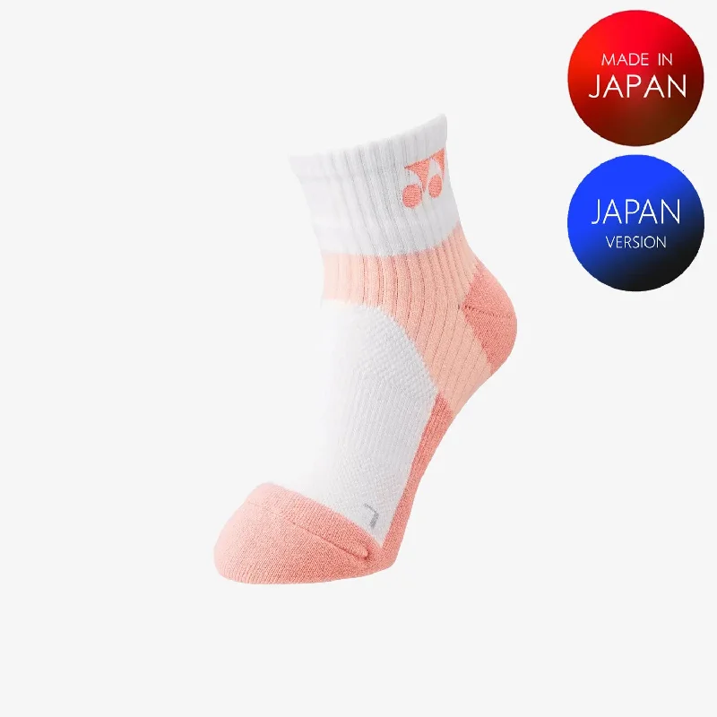 Yonex Women's Sports Crew Socks 29152 (Coral) S