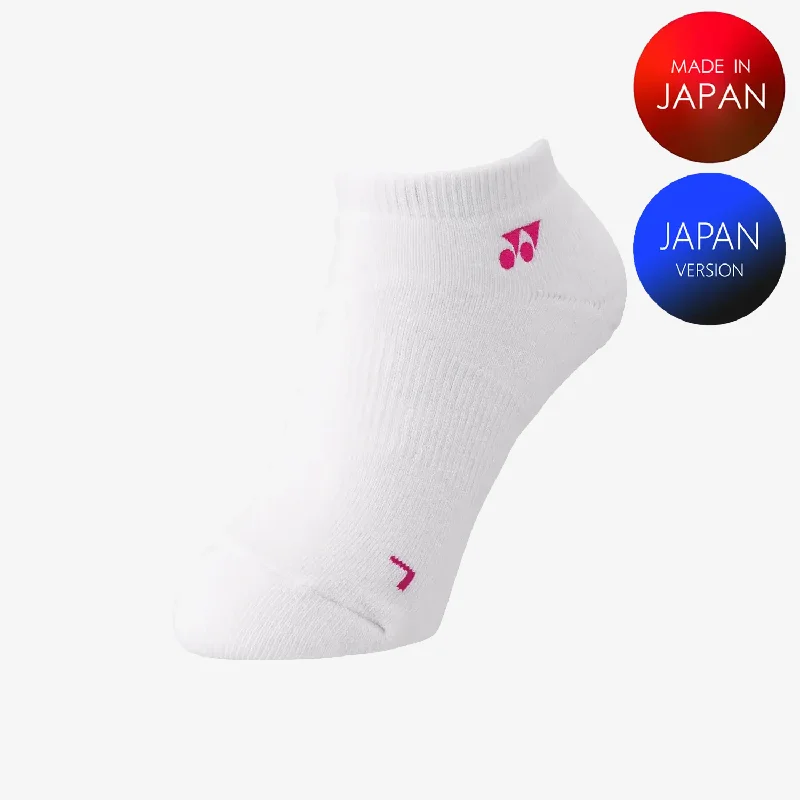 Yonex Women's Sports Low Cut Socks 29121 (White/Pink) S