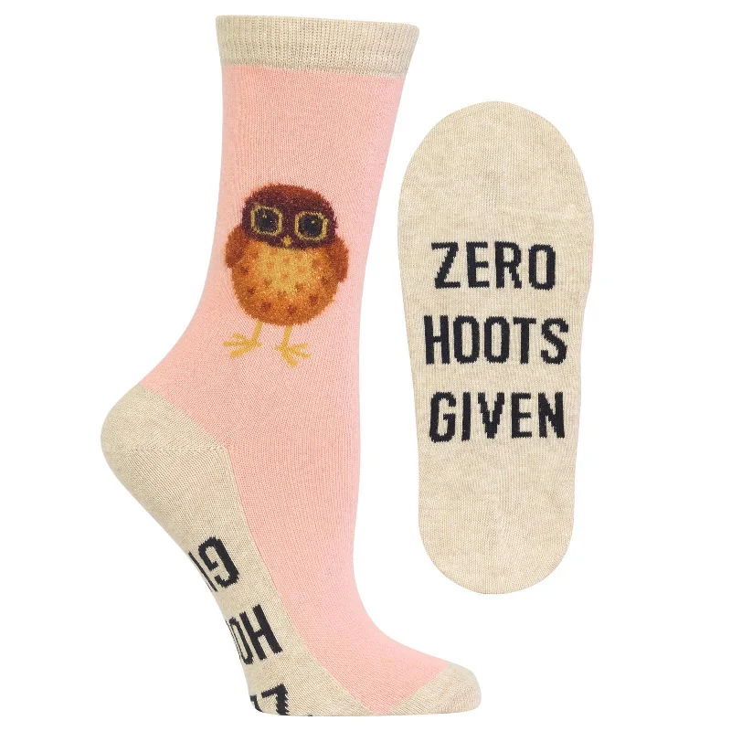 Zero Hoots Given Women's Crew Socks